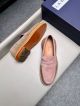 J.M.WESTON Pink Calfskin Business Leather Shoes 042830 (3)_th.jpg